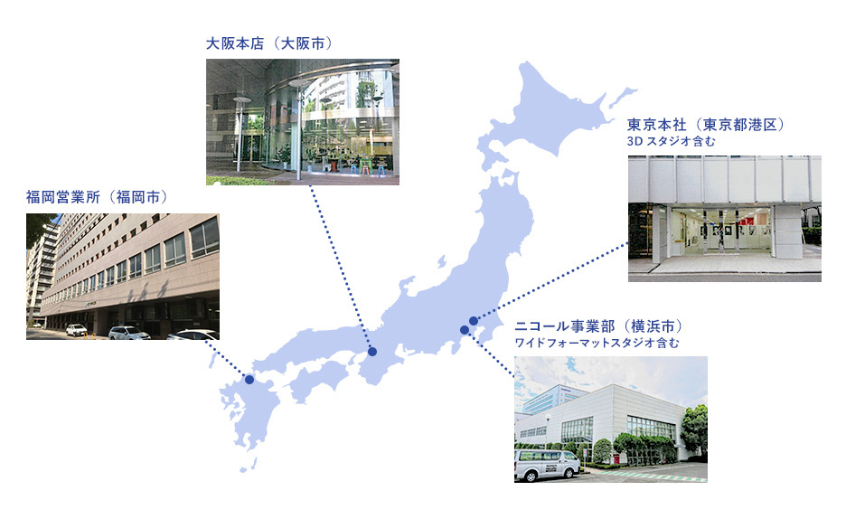 東西大都市での連携生産体制