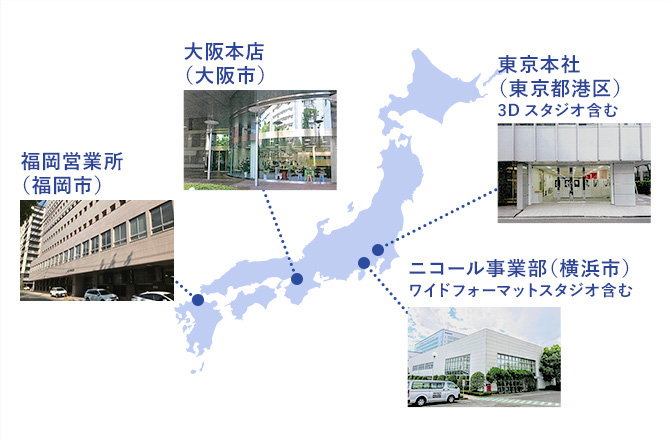 東西大都市での連携生産体制